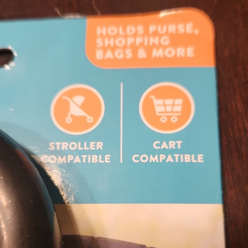 Safe Fit Black Stroller Hook For Bags, Baby, Shopping, Purse - Picture 2 of 4